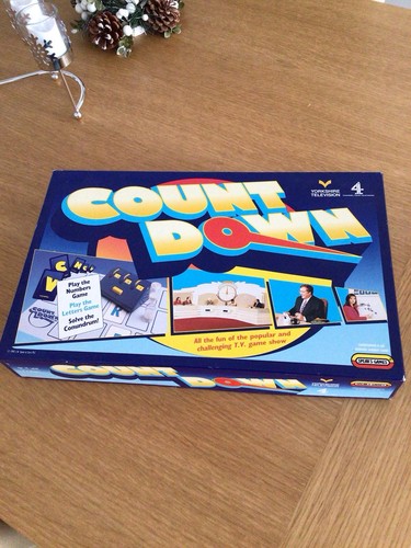 Countdown board game - board, by