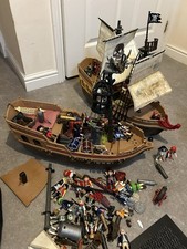 Playmobil Pirate Lot Ship Bundle Figures and Accessories