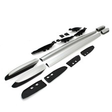 RD3478 SILVER FULL LENGTH CAR ROOF RAILS BAR KIT PAIR FOR TOYOTA RAV4 XA40 13-18