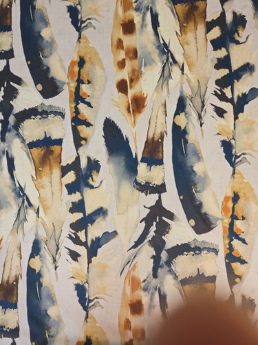 Plume midnight velvet fabric - plume,