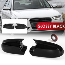 Pair Gloss Black Wing Mirror