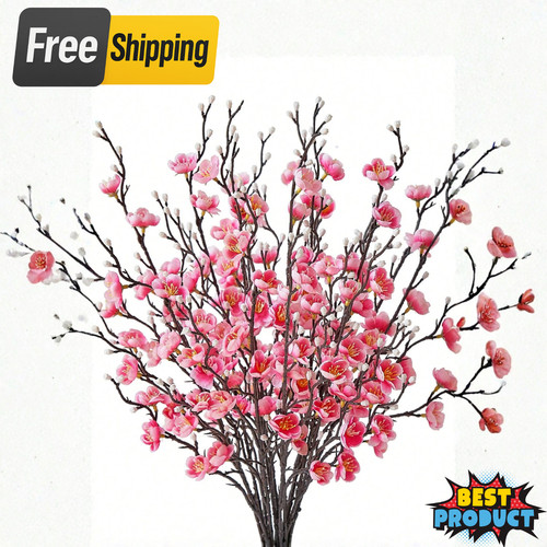 8pcs artificial plum blossom - 8pcs,