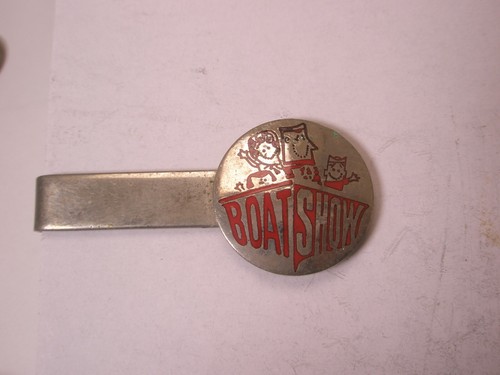 Boat show vintage tie bar - vintage,