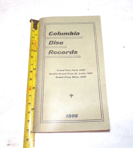 Copy phonograph pamphlet - phonograph, "