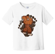 Toddler Bigfoot Axe Throwing Shirt - Sasquatch Throwing Axe Toddler T-Shirt