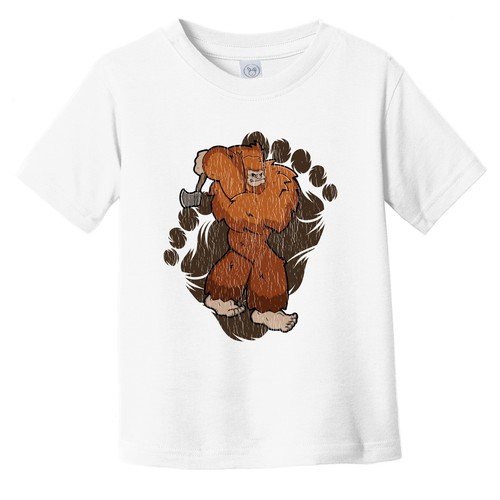 Toddler bigfoot axe throwing - toddler,