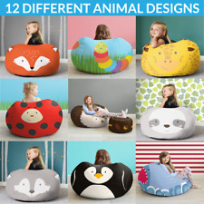 rucomfy Childrens Bean Bag | Kids Characters | Chair & Footstool | Many Sizes