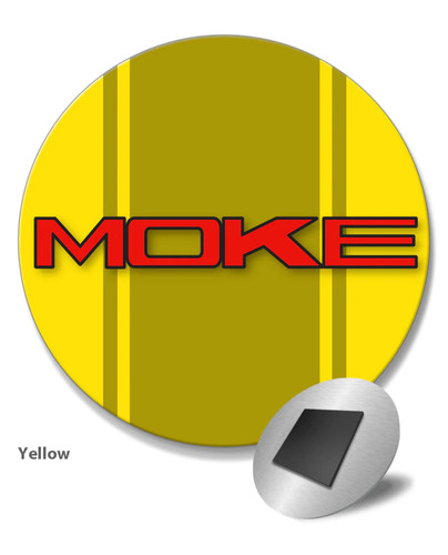 Mini moke emblem aluminum - mini,