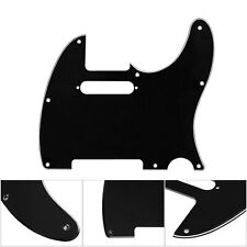 Guitar Pickguard Tele Scratch Plate Guitar Fits For Fender Telecaster Black Kit
