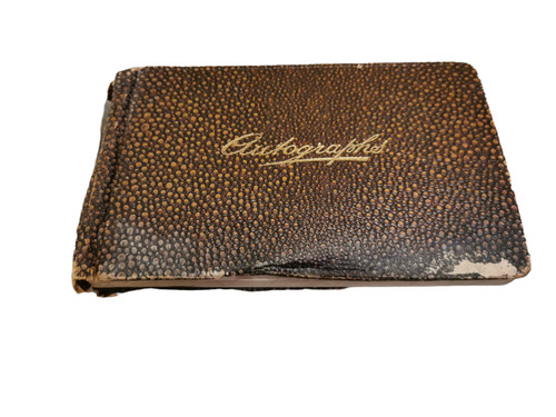 Antique autographs album - antique,