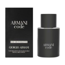 Giorgio Armani Code 50ml Eau De Toilette Refillable Spray For Him Aftershave