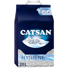 20L Catsan Hygiene Non Clumping Cat Litter 20 Litres Odour Control Kitten Litter
