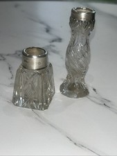 Pair Of Antique Small Silver