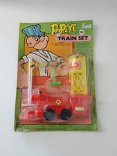 Vintage Popeye Toy Train Set