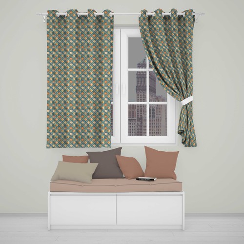 Blackout eyelet curtains - blackout,