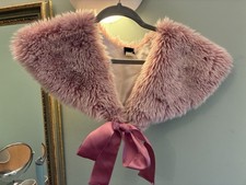 Elegant Faux Fur Shawl Stole