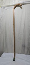 Traditional Wooden Walking Stick made of solid wood Height 42,5 inch / 107cm.[K]