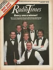 Radio Times 3-9 May 1986 World Snooker/Marie Osmond/Bill Monroe/Eurovision