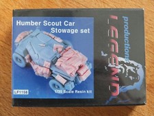 LEGEND LF1158 - BRITISH HUMBER SCOUT CAR STOWAGE SET - FOR 1/35 SCALE KITS