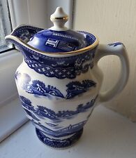 Vintage jug "Willow” pattern, by Wade Ceramics for Ringtons Ltd