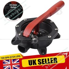 Manual Diaphragm Boat Marine Hand Bilge Water Transfer Self-priming Pump 720GPH