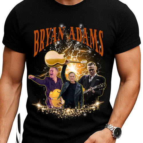 Bryan adams concert tshirt - bryan,