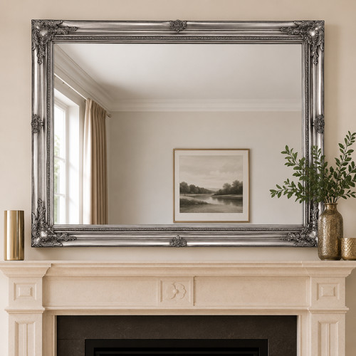 Antique silver extra large - antique,