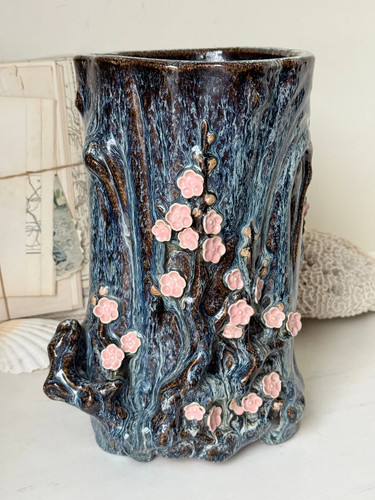 Large ceramic tree - ceramic, vase