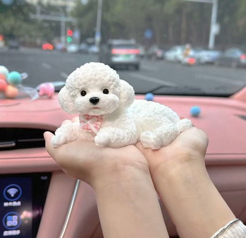 Silicone jelly dog car - silicone,