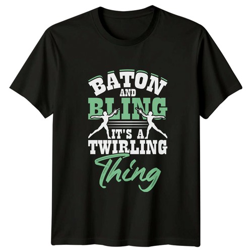 Baton and bling - a, womens