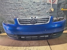 VW TOURAN MK1 2005 FRONT BUMPER COMPLETE BLUE 1T0805903 M492518 REF:V3029