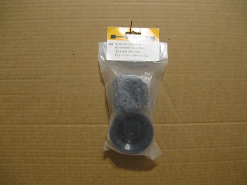 Wheels black 4 5mm - black, 4.5mm