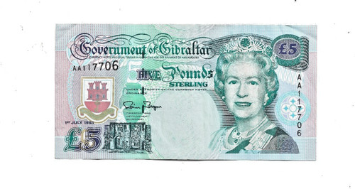 Gibraltar note the - gibraltar,