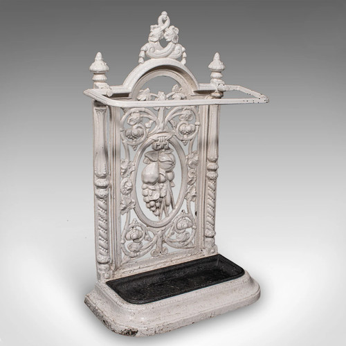 Antique portico stick stand - antique,