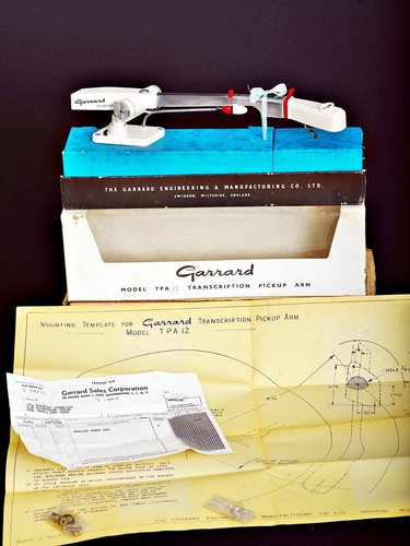 Garrard transcription pickup - transcription,