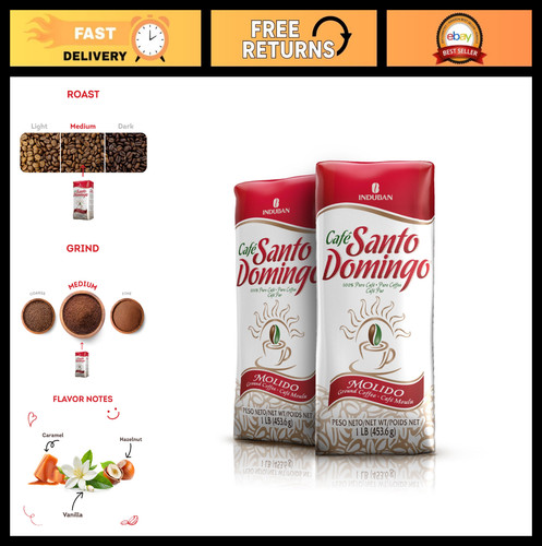 Premium ground coffee medium - ground,