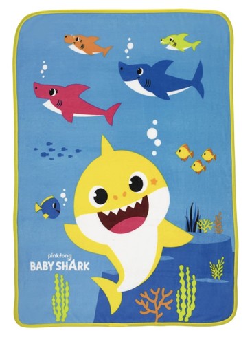 Nickelodeon baby shark throw - baby,