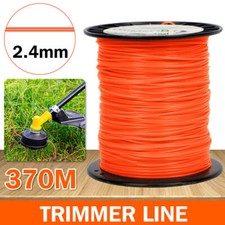 2.4mm*370m Heavy Duty Orange Nylon Round Trimmer Strimmer Line Cord Rope UK