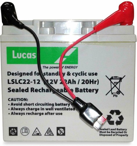 Lucas 12v 22ah agm - lucas,