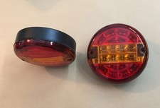 2x 24V Hamburger LED Rear Tail