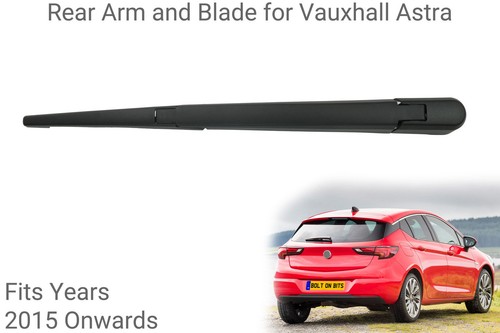 Rear wiper arm - and, blade
