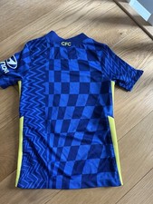 Chelsea FC Home Shirt 2021-22 Season - Nike Youth Kids Size XS - Short Sleeve