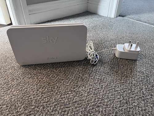 Sky wifi booster - sky, white
