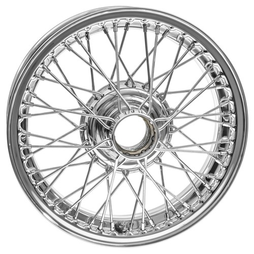 Wire wheel 15x4 chrome - wire,