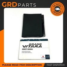 GENUINE SUZUKI GRAND VITARA 2008-2011 OWNERS MANUAL HANDBOOK & WALLET 2010