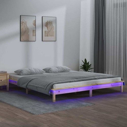 Vidaxl led bed frame without - vidaxl,