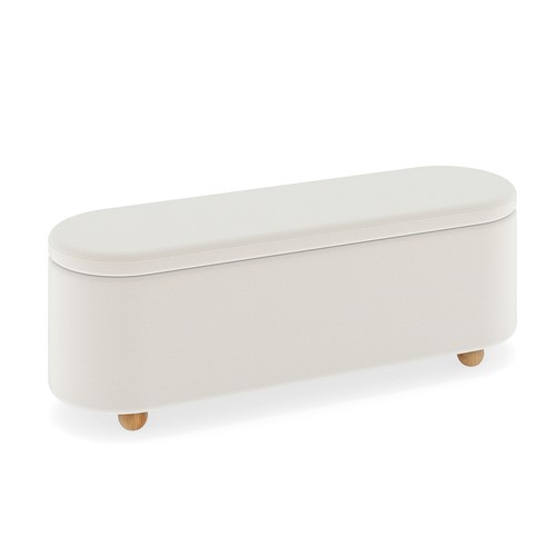 Oval storage bench 139 - oval, long