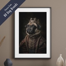 Royal Dog Portrait Print –