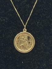 9ct Yellow Gold St Christopher