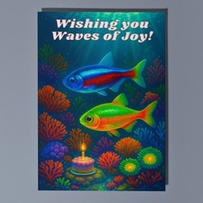 Neon Tetras Tropical Fish --